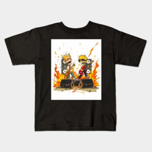 Calvin and Hobbes Society Kids T-Shirt